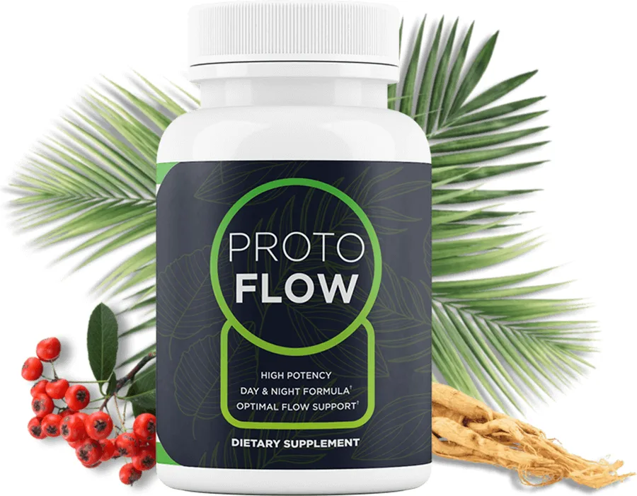 ProtoFlow twelve-botanical prostate and circulation supplement
